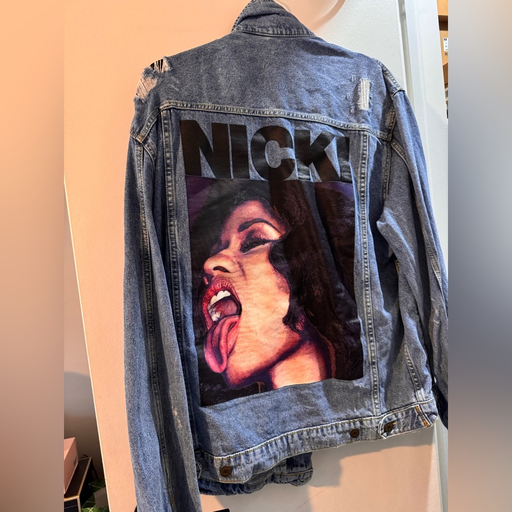 Vintage divided x nicki minaj jacket